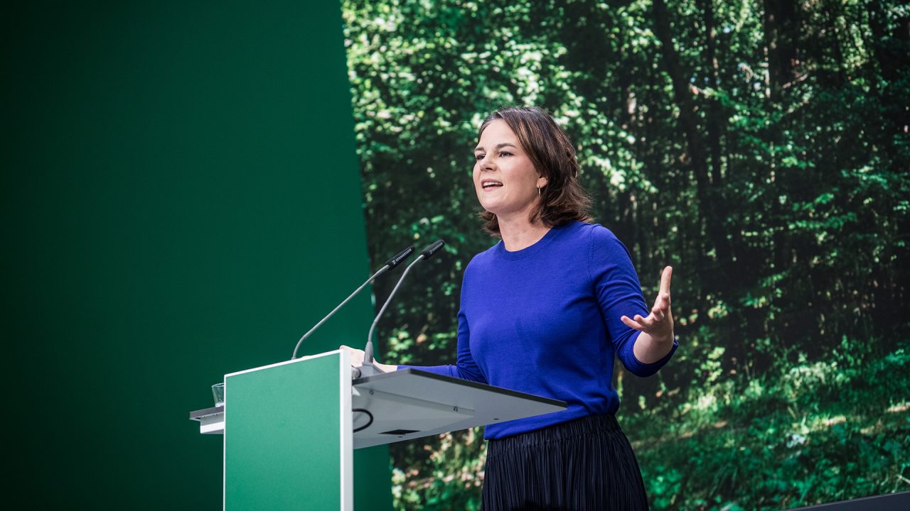 Wahlparteitag Bündnis 90 Die Grünen in den Reinbeckhallen