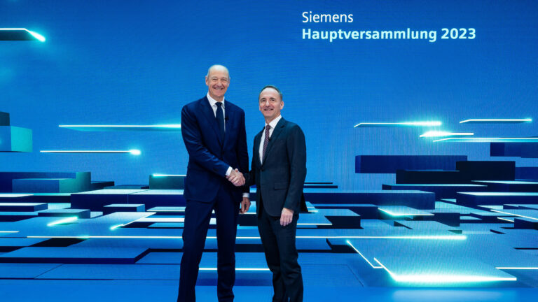 Virtuelle Hauptversammlung Siemens AG