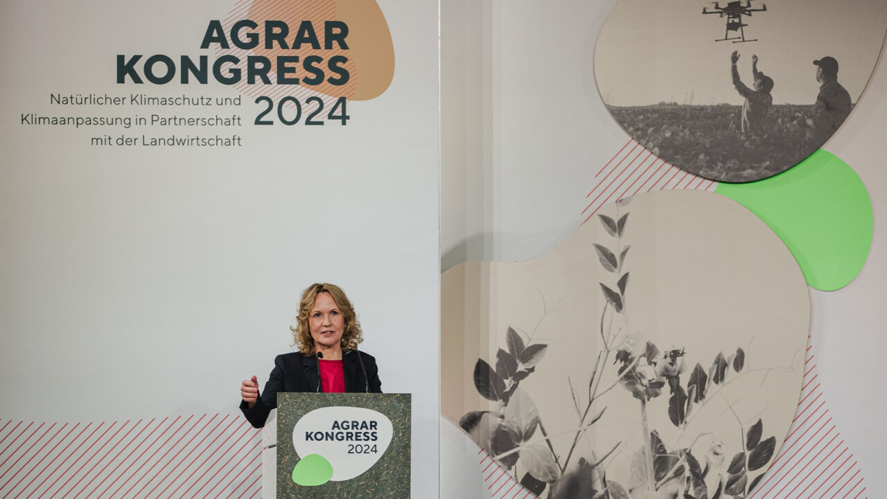 BMUV Agricultural Congress 2024 | Climate protection and agriculture