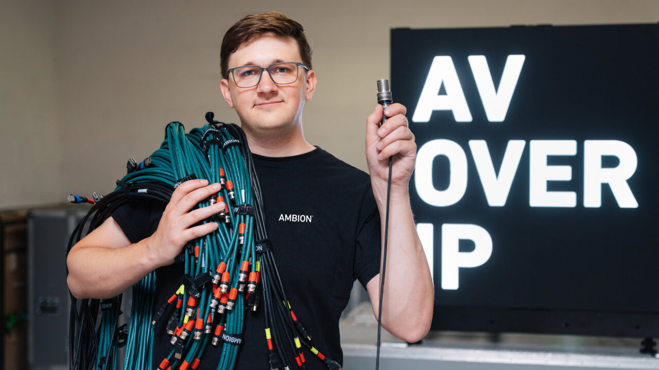 AV over IP – Brand New at AMBION