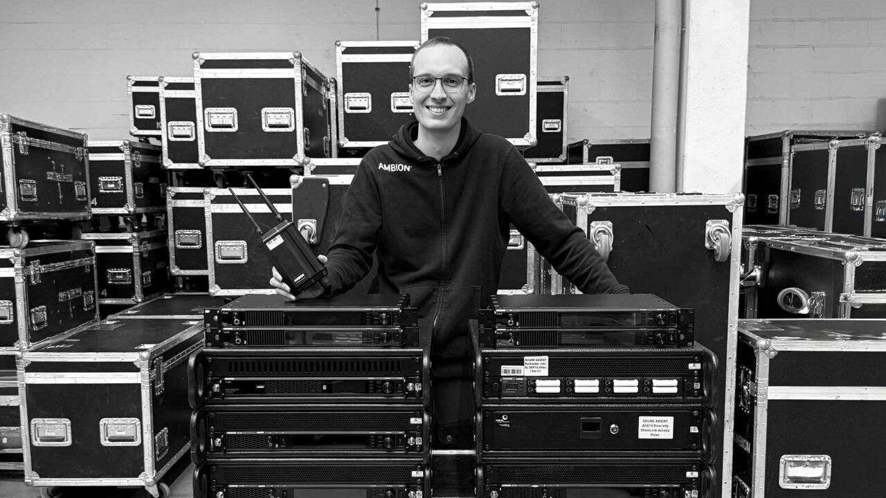 AMBION investiert in Shure Axient Digital PSM und ANX4