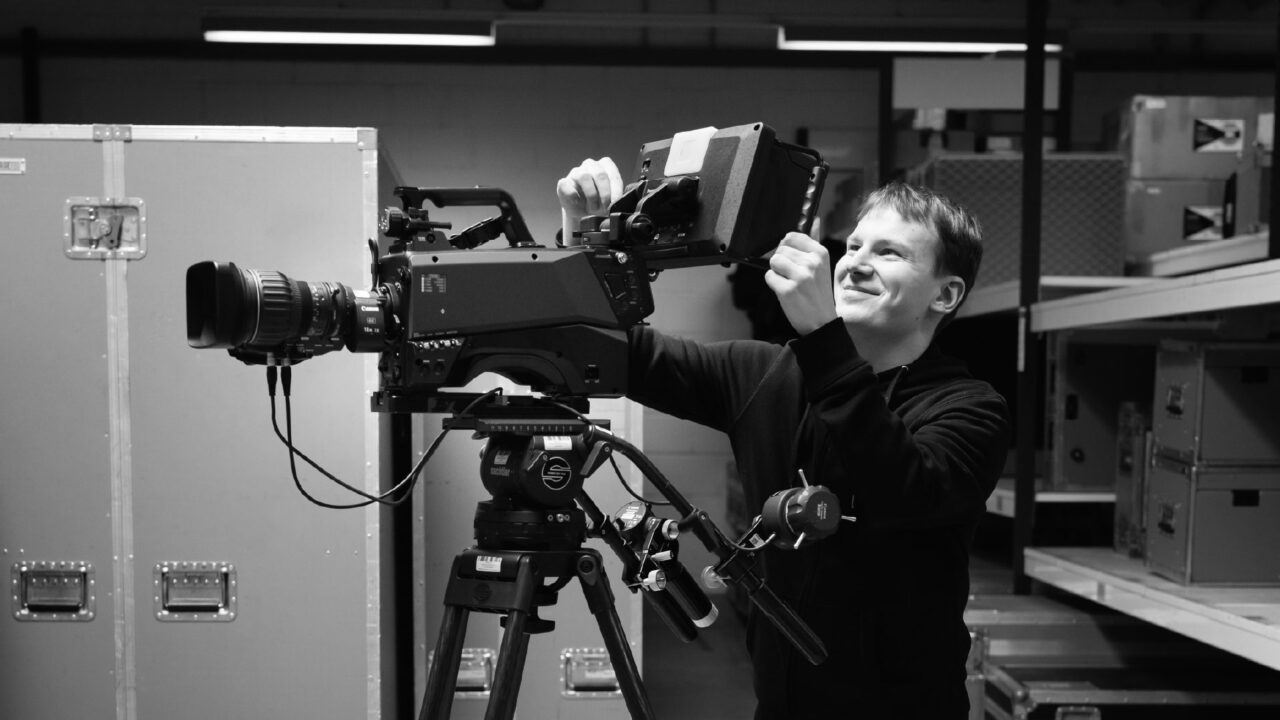 Klappe die erste für unsere neuen Panasonics